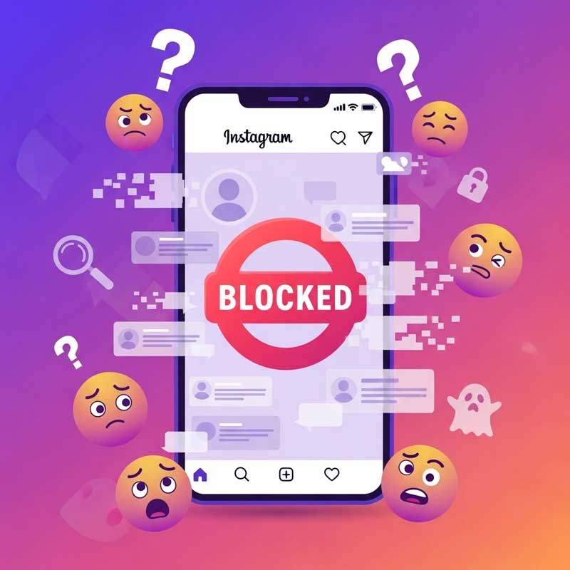 How to know if someone blocked you from their story