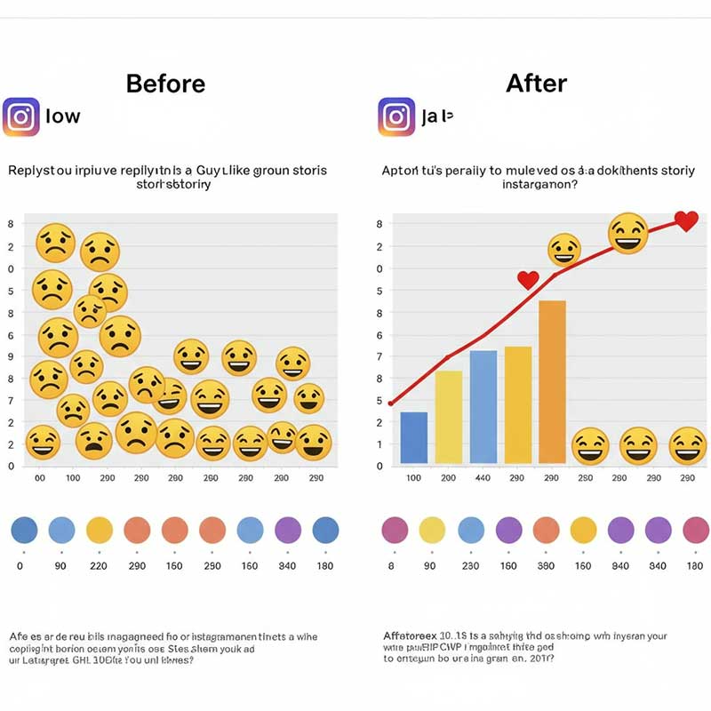 improvement in Instagram engagement after replying to a guy who liked your story