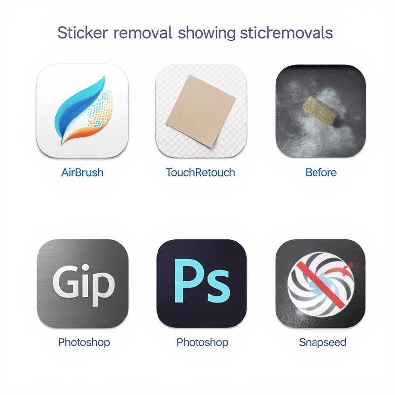 A collage of app icons