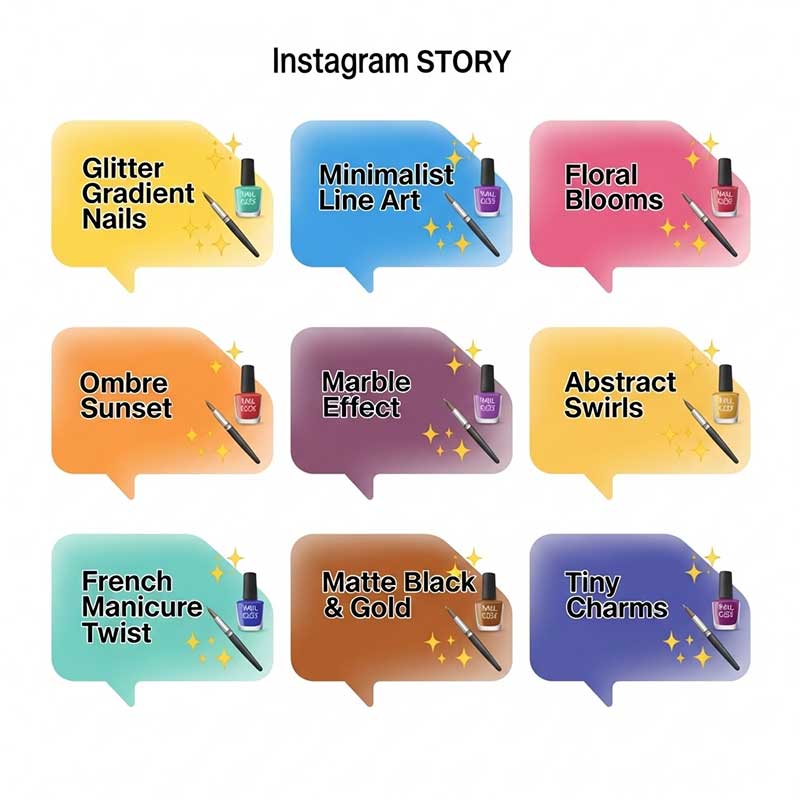Best Instagram Story Ideas for Nail Art
