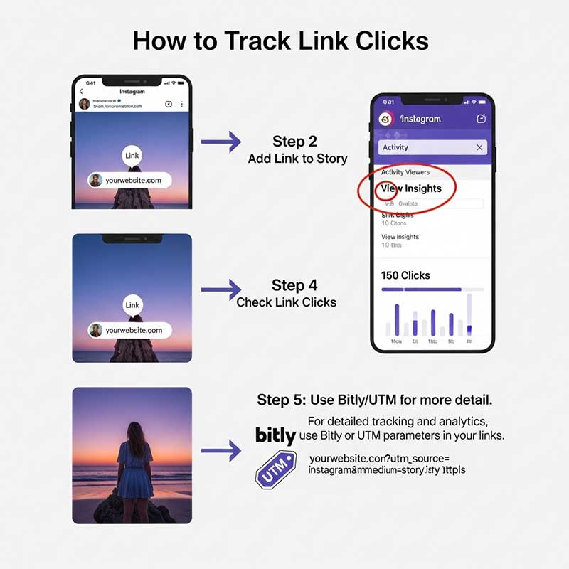 step-by-step infographic