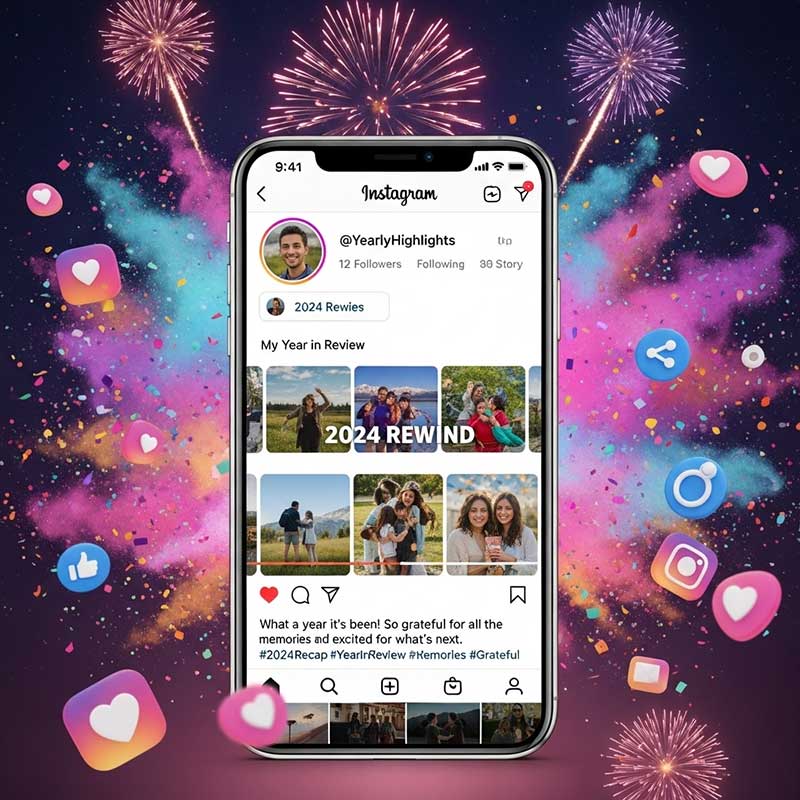Best Captions for 2024 Recap Reel & Post