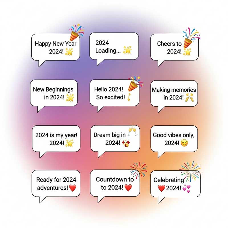  Best Captions for 2024 Recap Reel