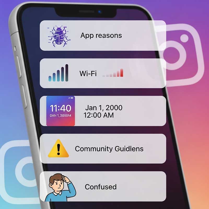Common Reasons for Instagram Stories Disappearing Early
