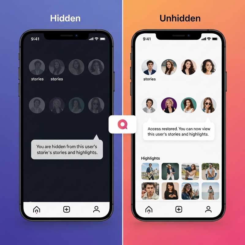 How Does Hiding Stories Affect Highlights