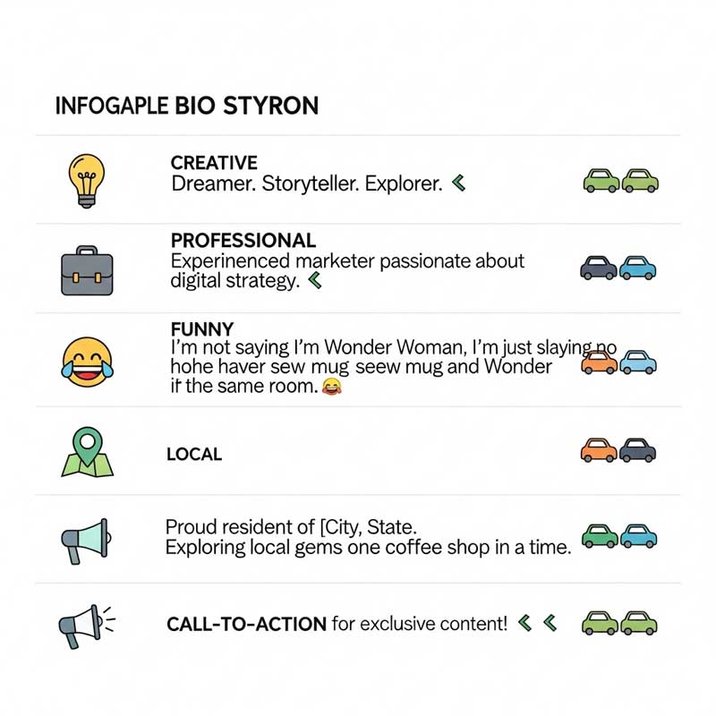 Instagram Bio Styles & Examples for Car Dealerships