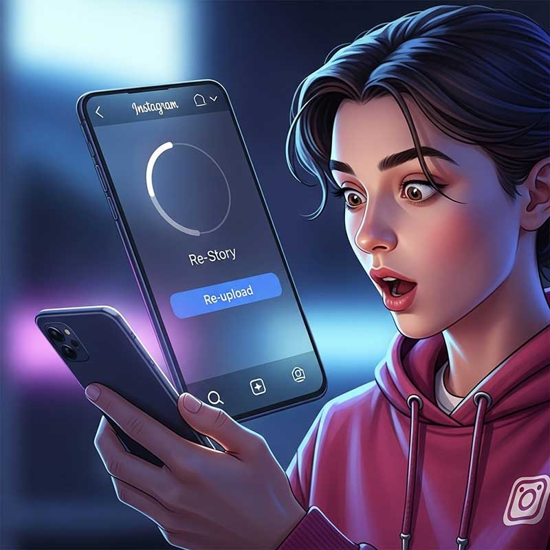 Instagram Story Disappears After Posting or Viewing