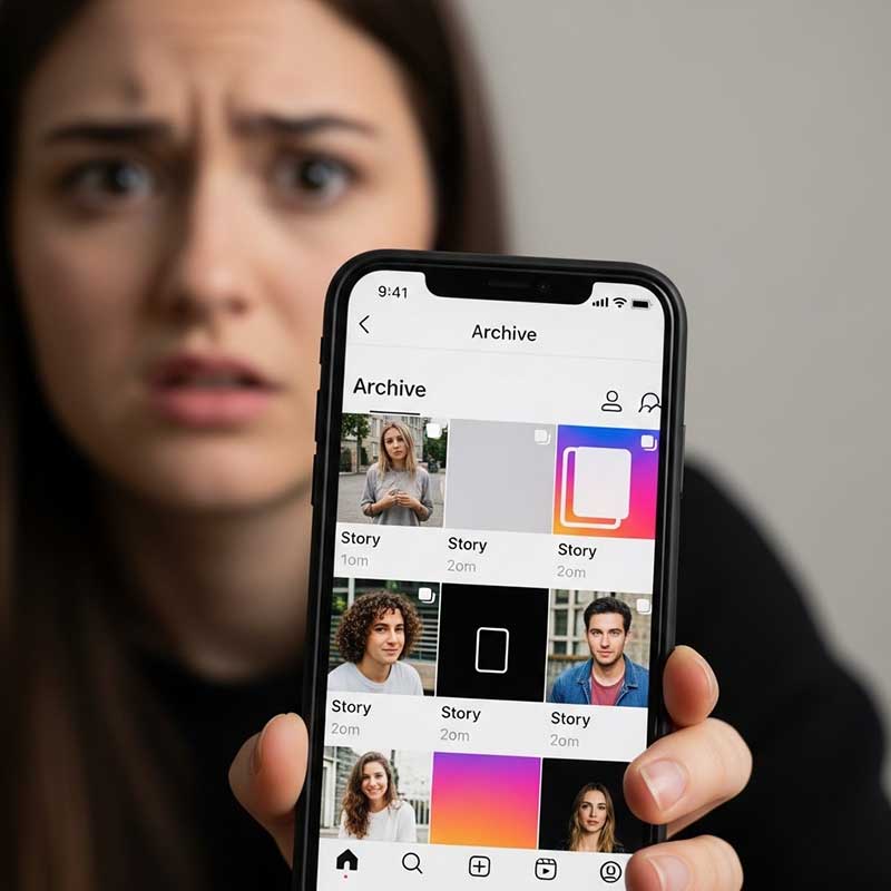 My Stories Disappear on Instagram Archive