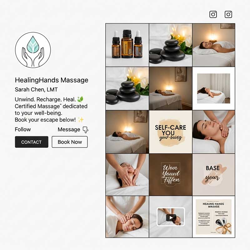 Best Massage Therapist Bio for Instagram