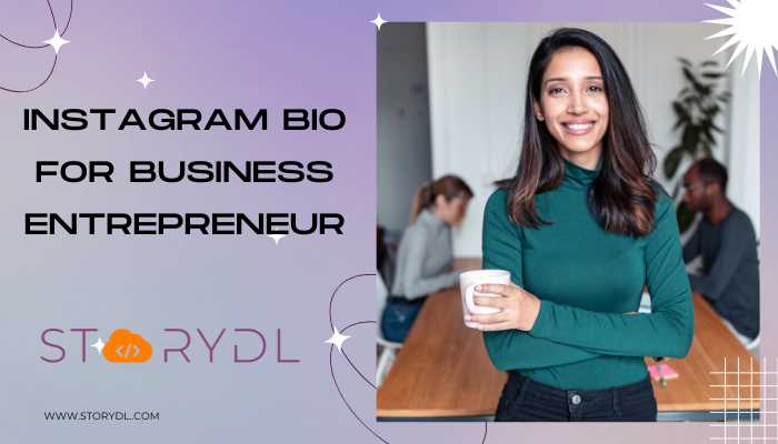 Instagram bio for Business Entrepreneur