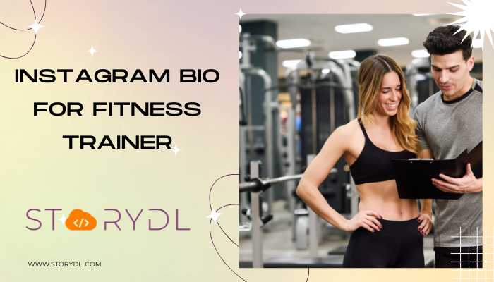 Instagram bio for Fitness Trainer