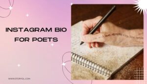 Instagram bio for Poets