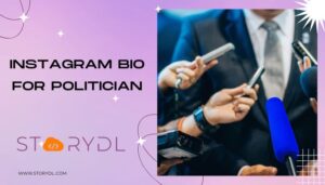 Instagram bio for Politician