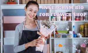 Instagram bio for flower shop