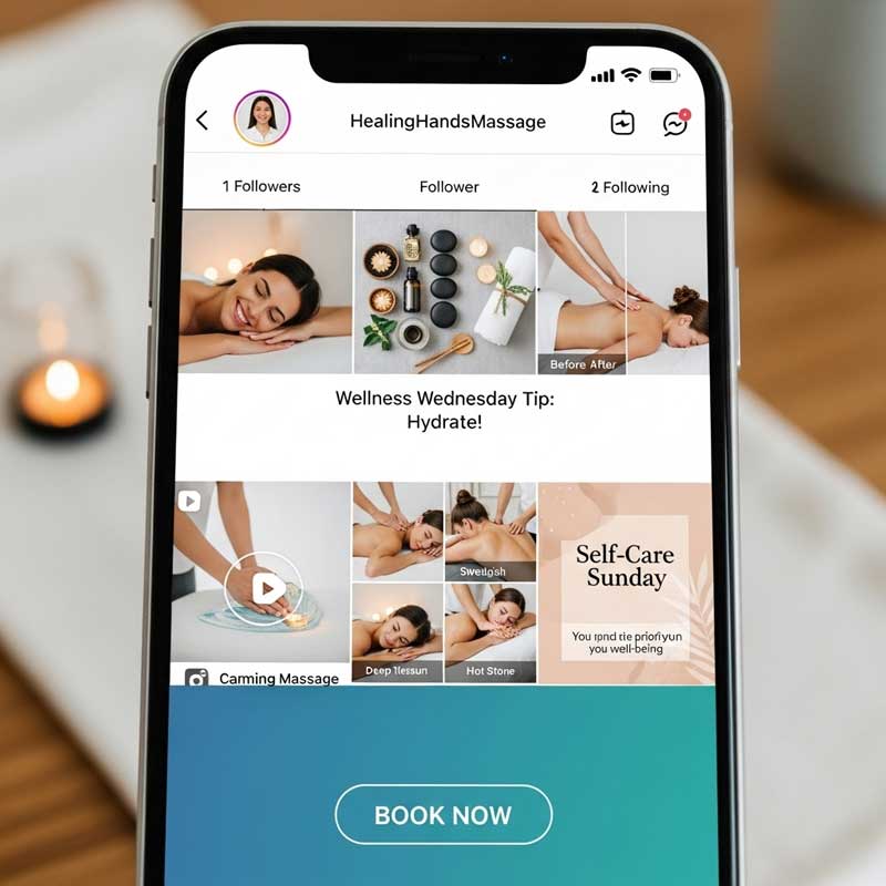 Massage Therapist Instagram Post Ideas
