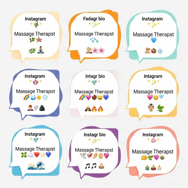 Short & Cute Massage Therapist Bios