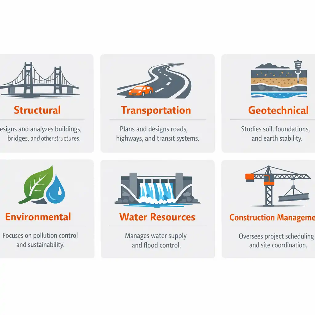Instagram bio ideas for civil engineers by specialty including structural transportation geotechnical environmental and water resources