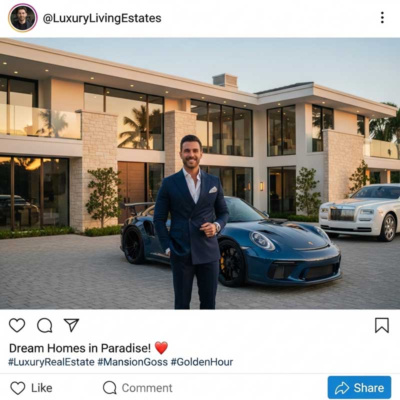 Instagram Bio for Luxury Realtors