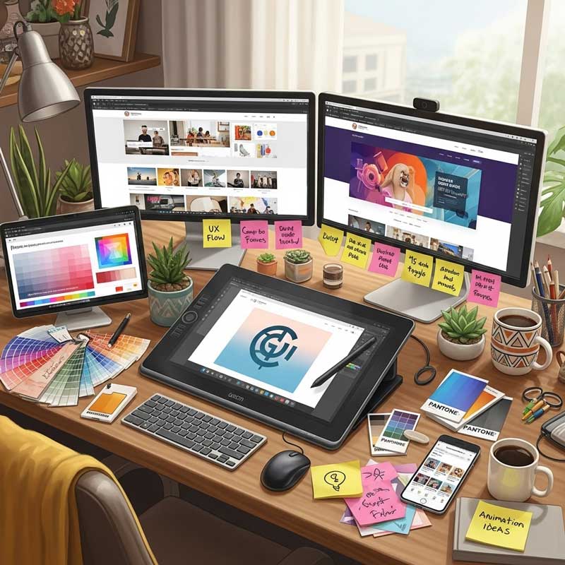 Instagram Bio for Web Designer