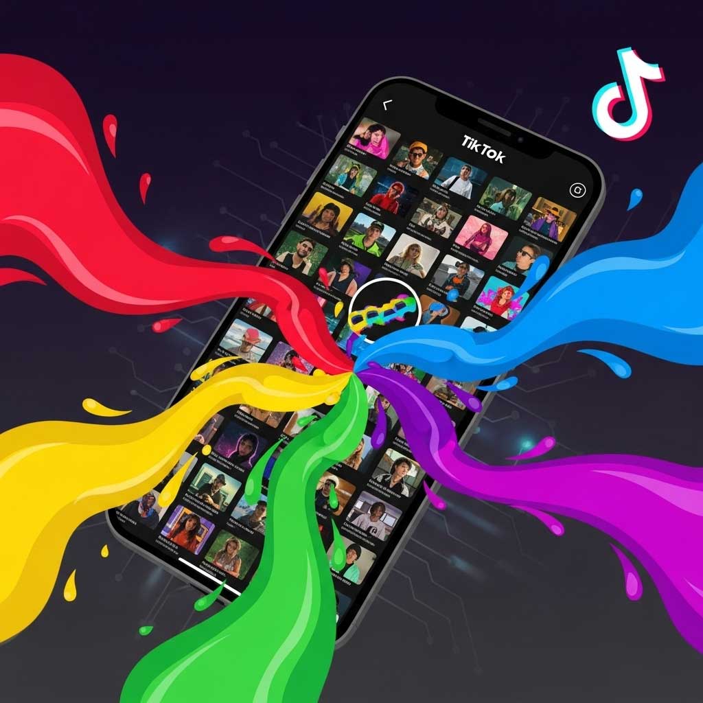 TikTok Color Palette Extractor